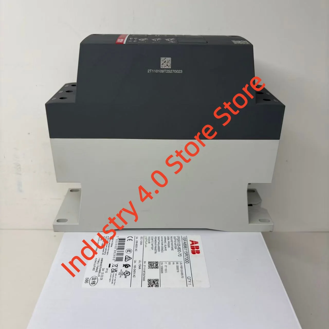 Soft starter merek PSR105-600-70 1SFA896115R7000 baru