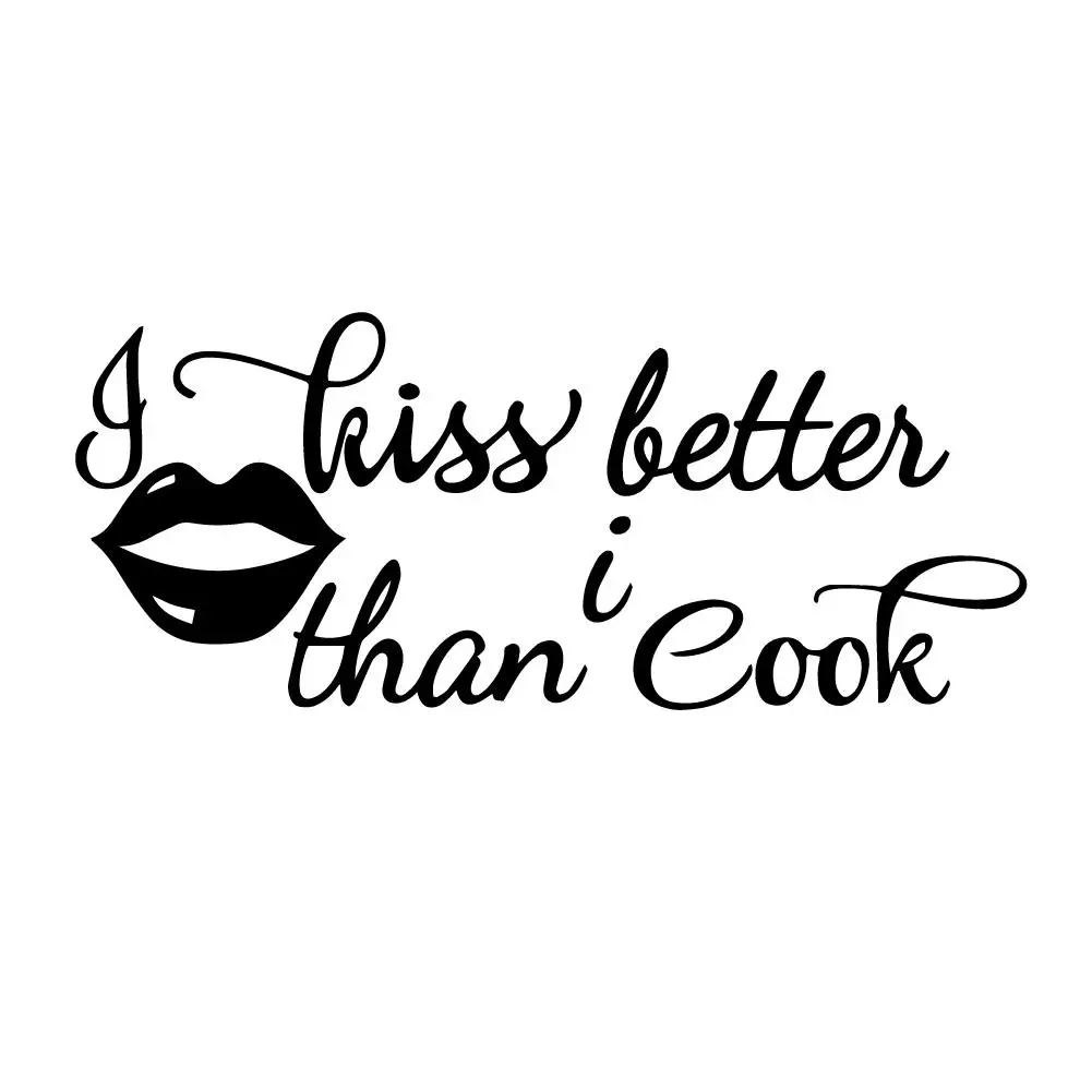 Elegante Lip Design PVC Wall Sticker, perfeito para sala e decoração do quarto