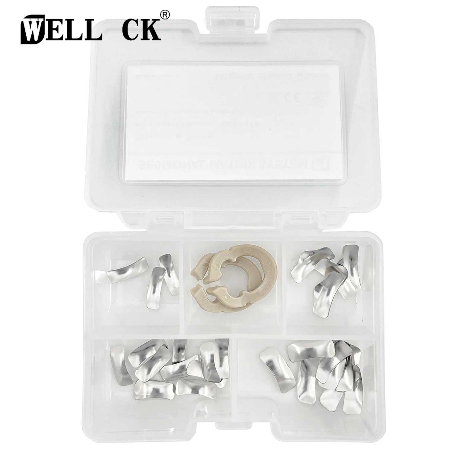 Dental Sectional Matrix Contoured System Metal Matrices Dentistry Matrix Band Resin Clamping Seperating Ring Autoclavable