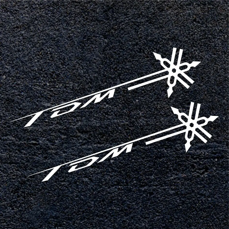 ملصق عجلة دراجة نارية لياماها TDM ، خزان الوقود ، خوذة دراجة ، شارة عاكسة مضادة للماء ، جديد ، TDM #3