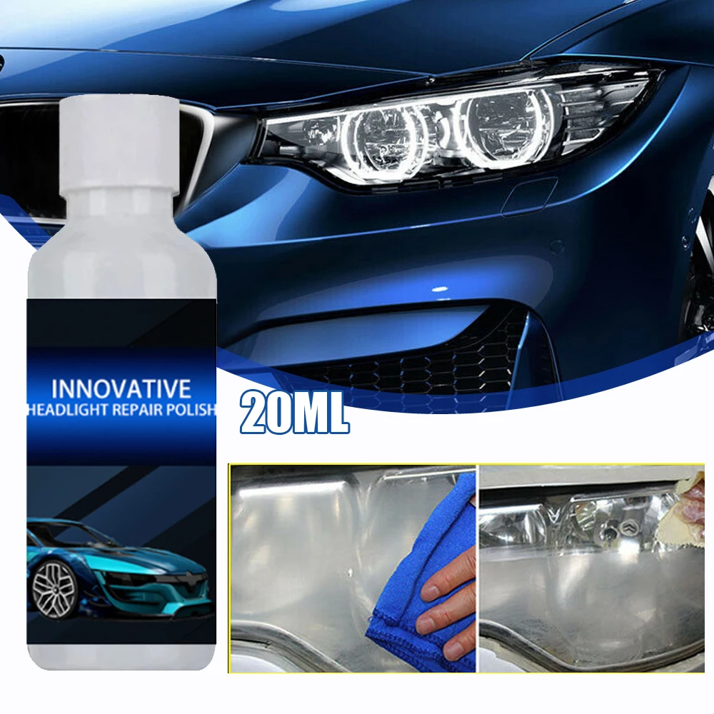 

1pc Auto Headlight Repair Fluid Refurbishment Remover Polish Car Wash Lamp Refurbishment Repair and Maintenance Liquid