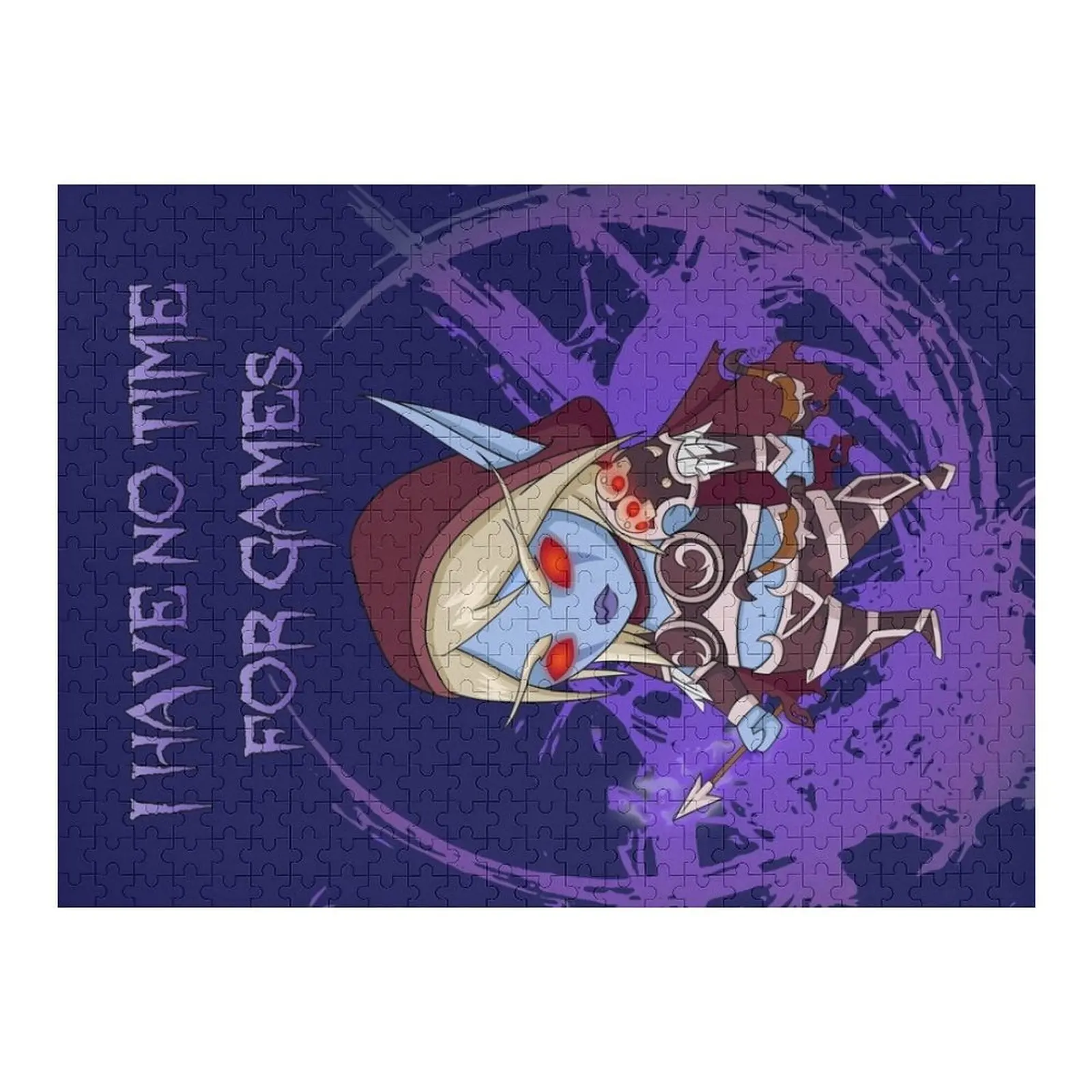 

Sylvanas - No time for games Jigsaw Puzzle Toddler Toys Personalized Gift Married Woods For Adults Toys For Children Puzzle