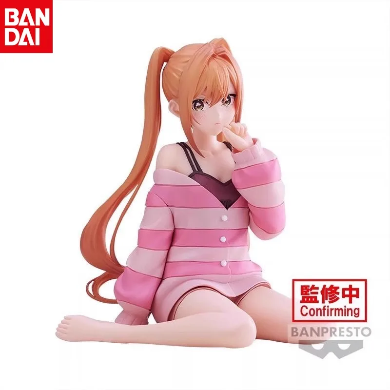 Bandai Original The 100 Girlfriends Who Really EALLY Love You Hanazono Hahari Inda Karane Relax Time Action Figure Model Toys