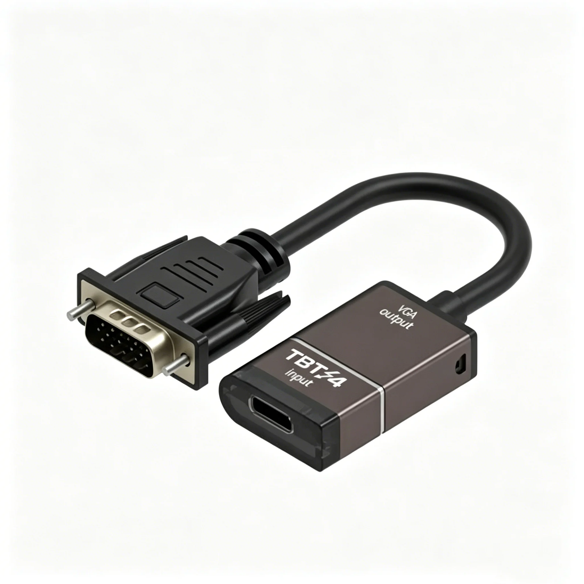 USB C Female To VGA Male Adapter