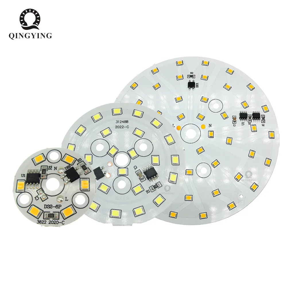 10pcs AC 220V LED 3W 5W 7W 9W 12W 15W 18W SMD2835 Chip Light Beads For LED Downlight Cold/Warm White Lighting Spotlight DIY