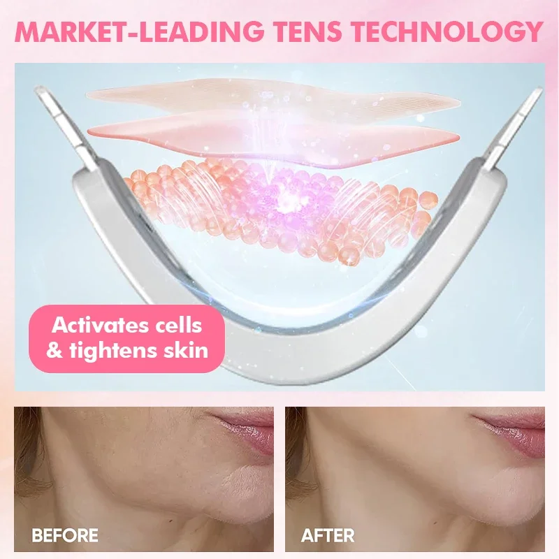 V-shaped Slimming Face Instrument Microcurrent Facial Shaping Intelligentface Beauty Device Facial Massager Chin Slimming Device