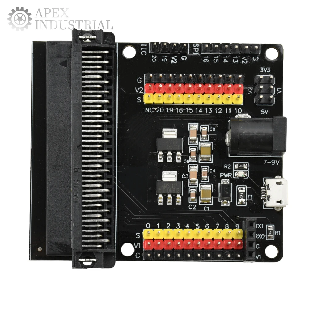 Sensor Expansion Board Shield V2 Micro USB 3.3V 5V Sensor Module for Arduino DIY Electronics Building Blocks of Robot Parts