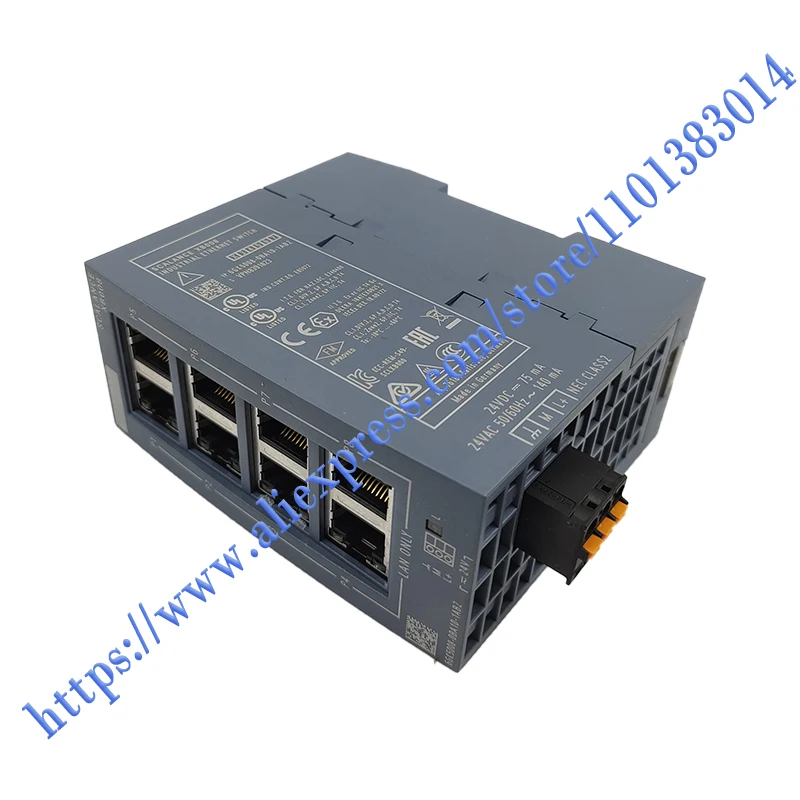 100%NEW ORIGINAL 1 Year Warranty 6GK5008-0BA10-1AB2 Not-management Industrial Ethernet Switch Module.