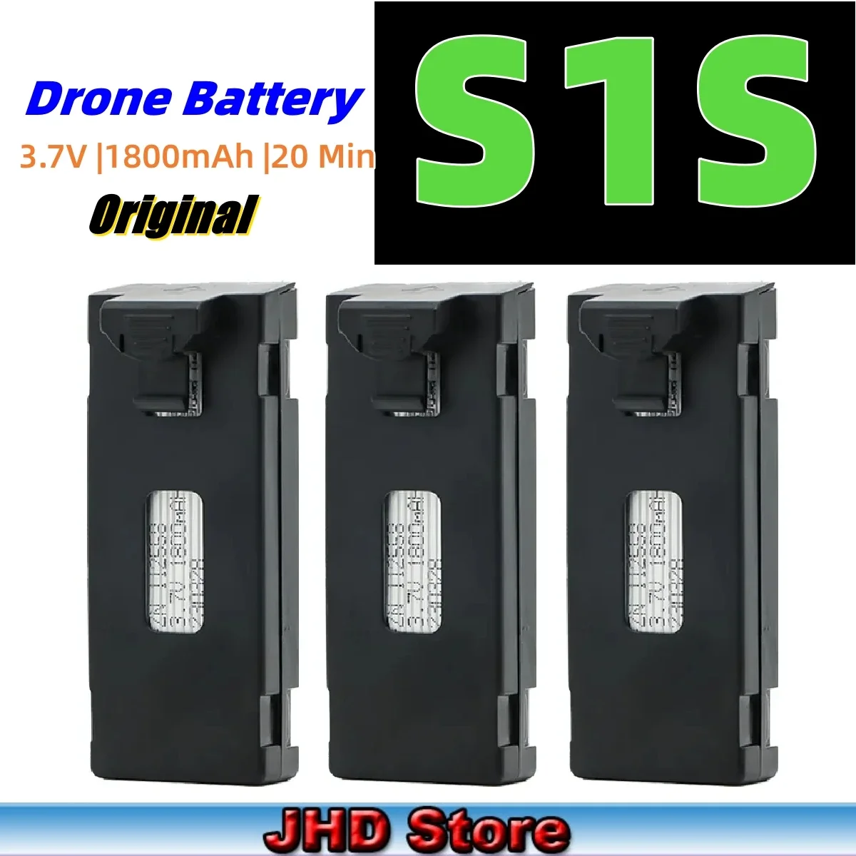 JHD S1S Battery Original For S1S Mini Drone Lipo Battery for Bateria Drone S1S RC Quadcopter Battery