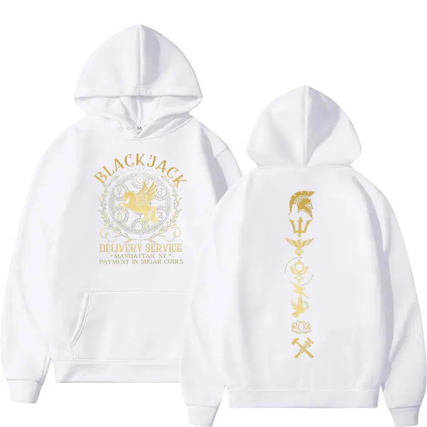 Camp Half Blood Percy Jackson nueva Sudadera con capucha hombres mujeres Retro Harajuku moda sudadera Casual pulóver de gran tamaño con capucha ropa de calle