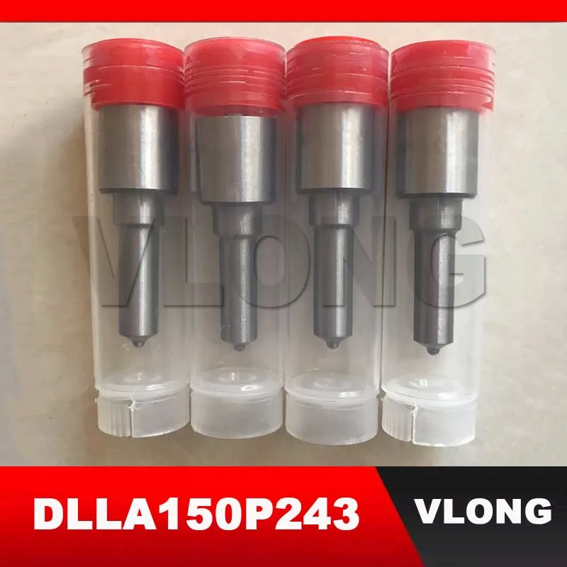 4PCS High Quality Diesel Spare Parts Accessory Nozzle Tips Components Fuel Injector Sparyer For WP10 612630090053 DLLA150P243