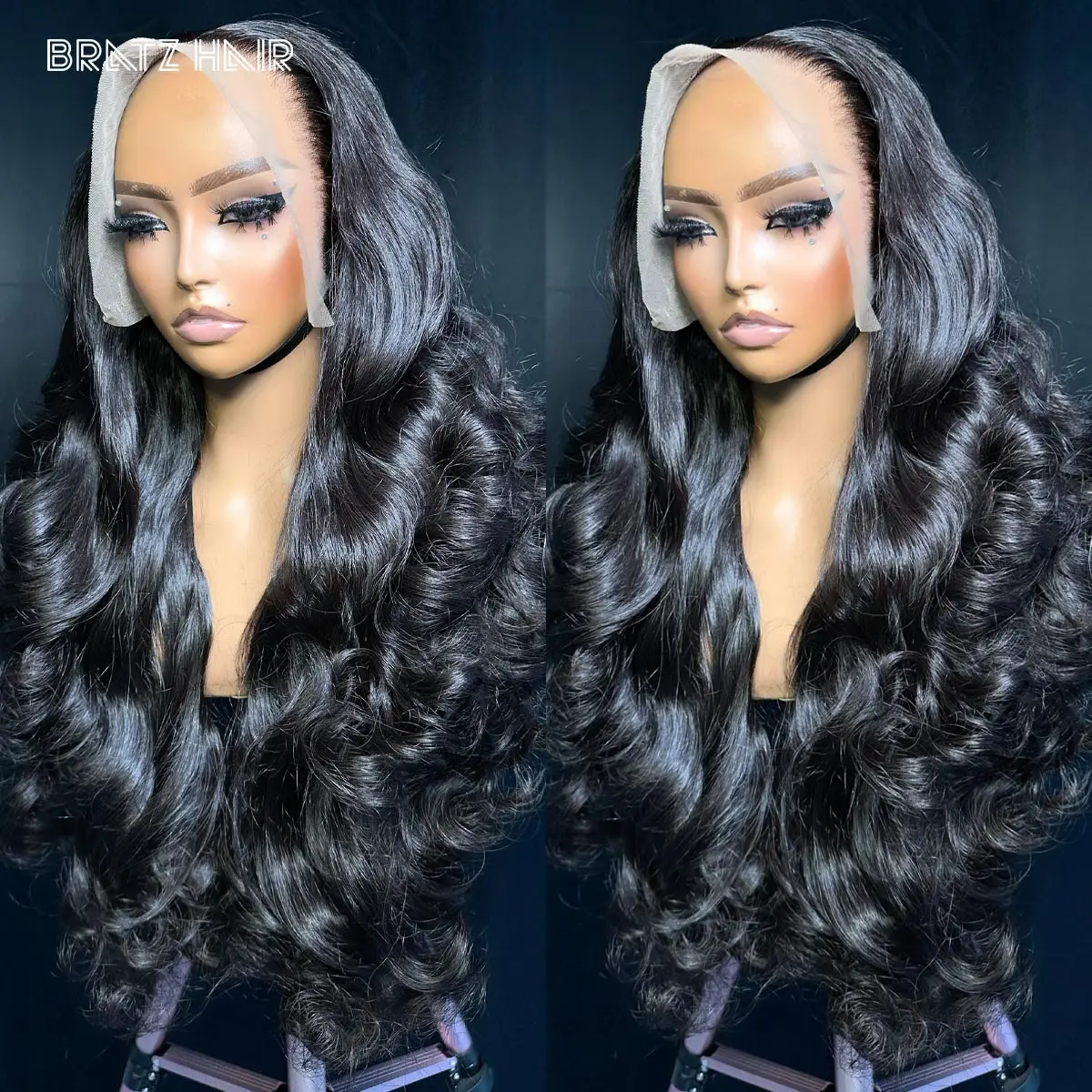 

450 Density Glueless Wig Human Hair 13x6/360 Body Wave Lace Front Wigs Brazilian Pre Plucked 13x4 Lace Frontal Wig Ready to Wear
