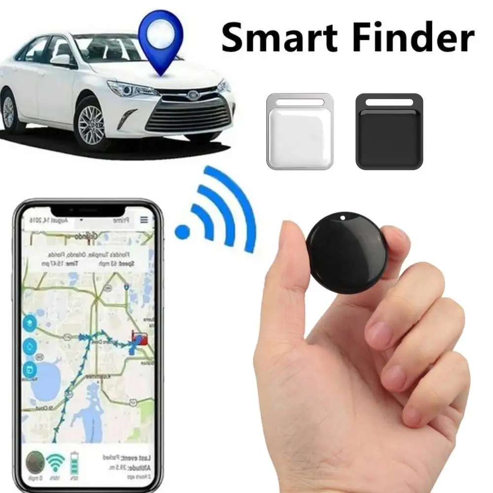 Wireless Mini GPS Tracker Bluetooth5.0 Smart Locator Smart Anti Lost Device Locator Mobile Wallet Keys Pet Kids Finder APP GPS