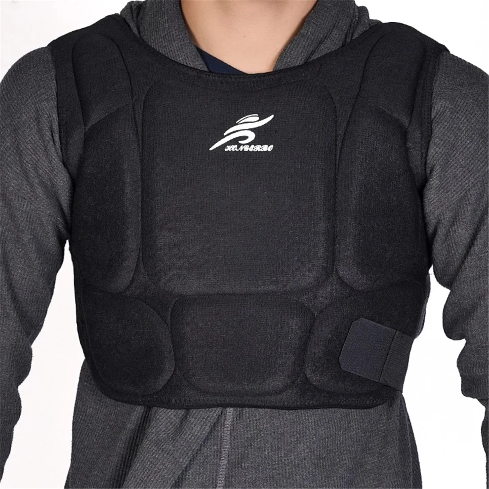 

Защита груди для каратэ, дышащая, легкая, для тхэквондо, санда, дзюдо, спортивная, утолщенная, для настоящей боевой защиты для мальчиков и девочек, для взрослых