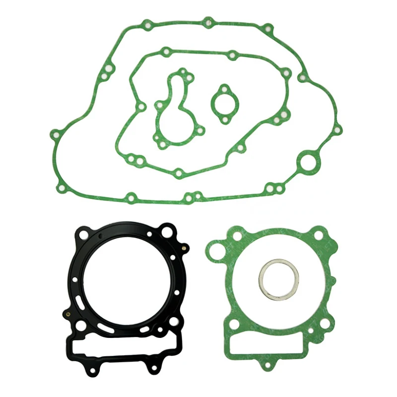 Motorcycle Complete Engine Cylinder Top End Stator Clutch Cover Gasket Kit Valve Seals Set For Kawasaki KX450F 2009-2015