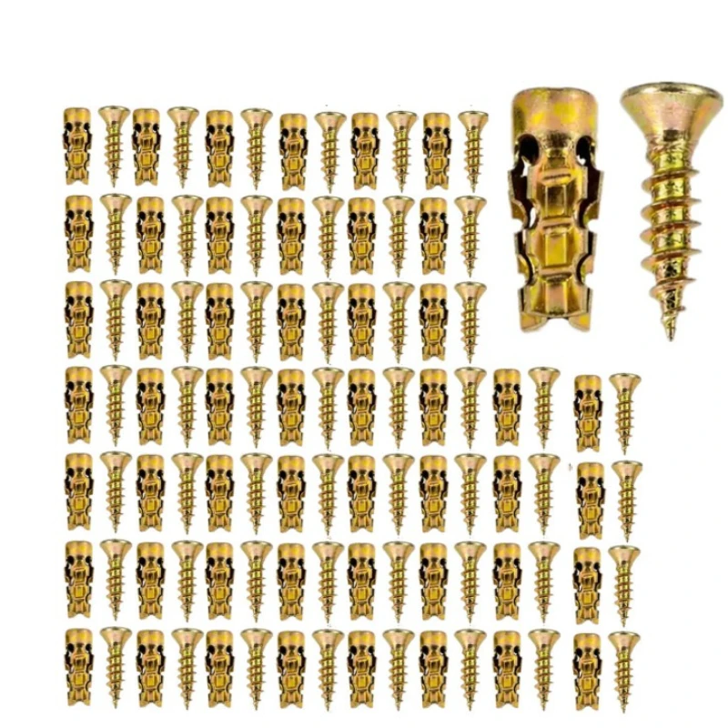 Furniture Hardware In China - 짧은 확장 나사 세트 캐비닛 힌지