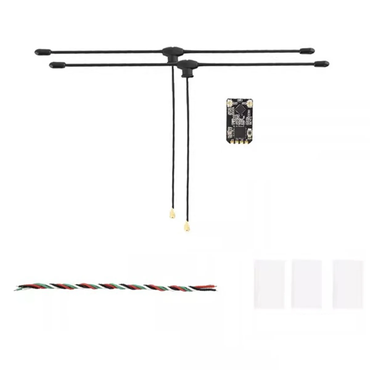 For Bandit BR3 ELRS 915Mhz Receiver ExpressLRS 915 Built-in TCXO with T Antenna for FPV Racer Drone HOT