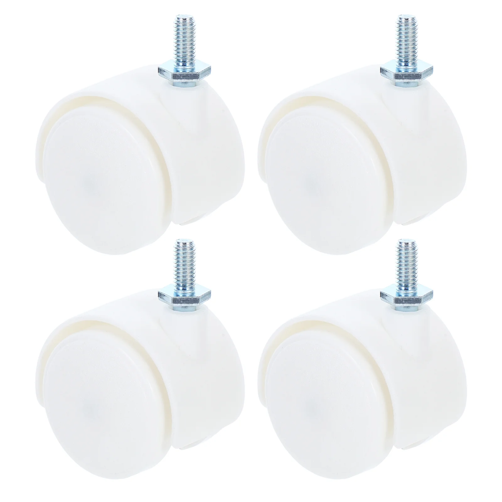 

4 Pcs Caster Wheels Furniture Casters Replacement Office Accessories Swivel Wheel Hardware Universal Casters Small