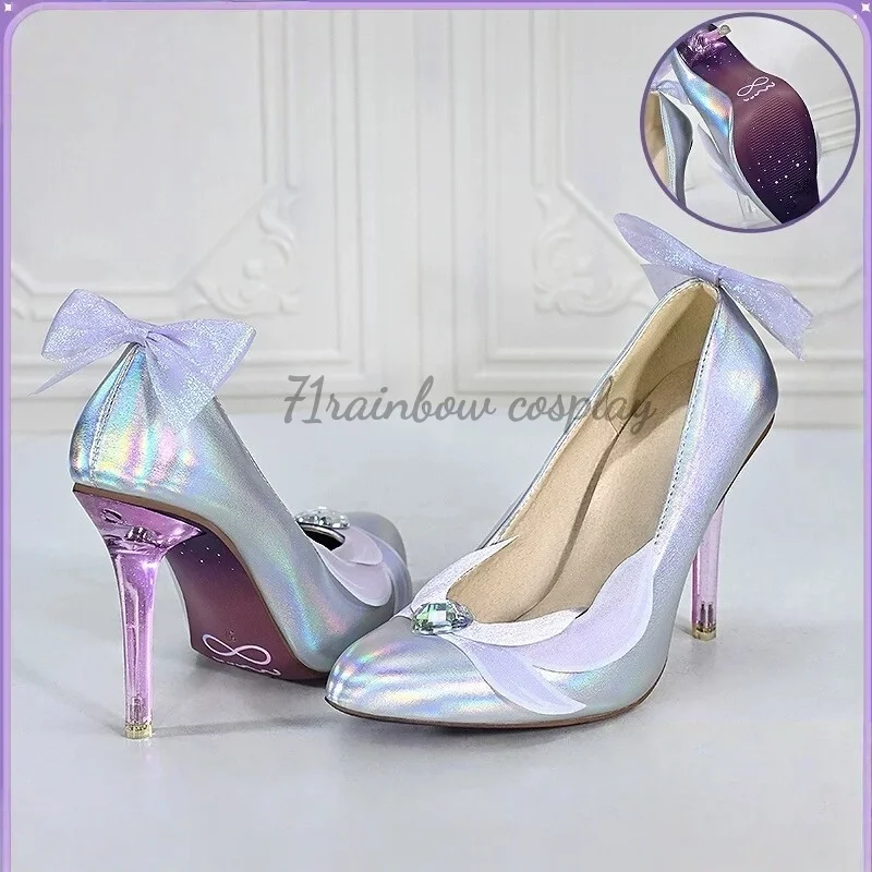 Honkai：Star Rail AMPHOREUS Cyrene Cosplay Shoes Game Cyrene High Heel Shoes Cosplay