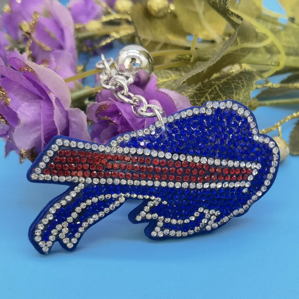 

Crystal Cow Keychain Animal Key Ring Bag Car Purse Decoration Pendant for Backpack Fashionable Jewelry Accessory Charm Gi