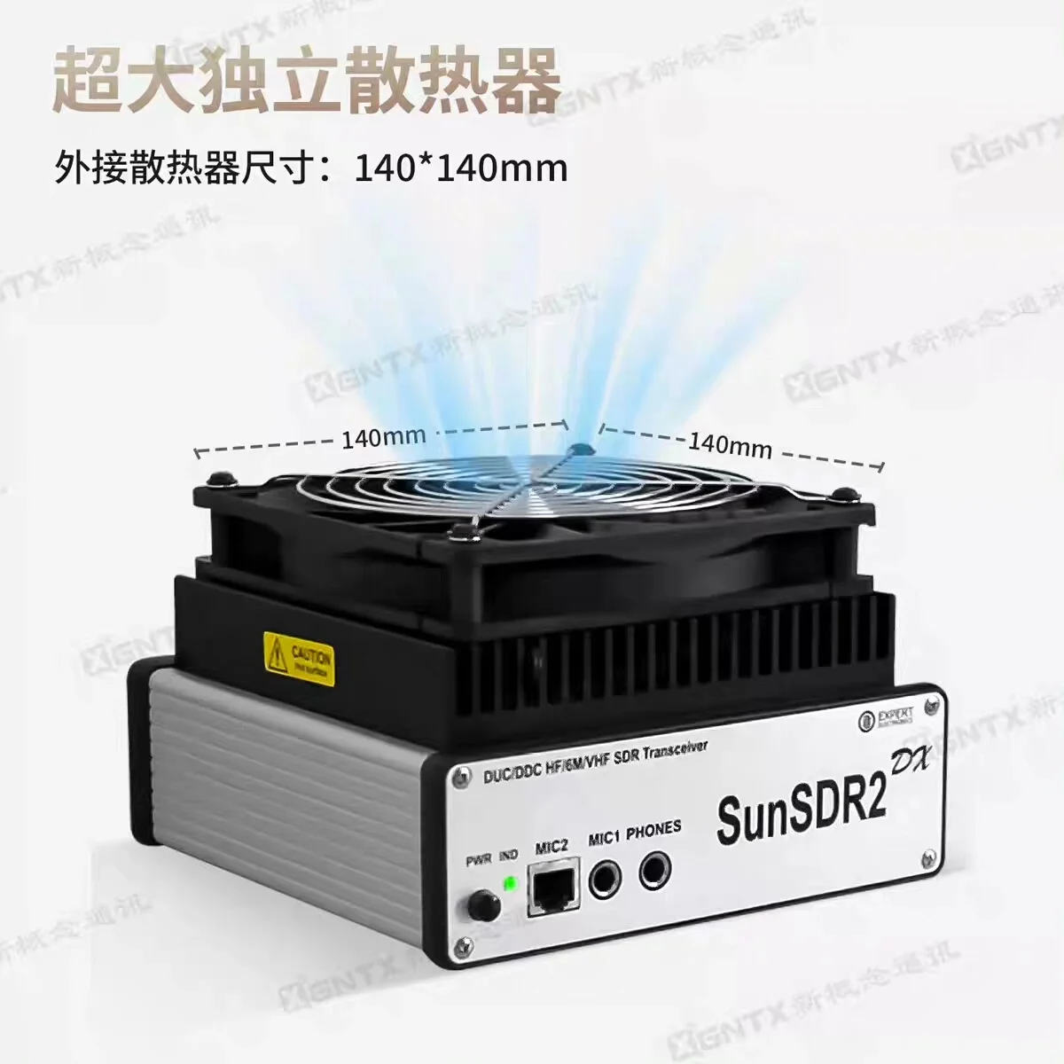 SunSDR2 DX HF/6m/VHF Compact High Performance SDR Remote Control Radio 100W