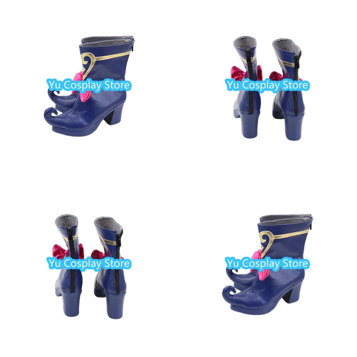 PriPara Aroma Kurosu Cosplay Shoes Custom Made - Idol Performance Anime Boots
