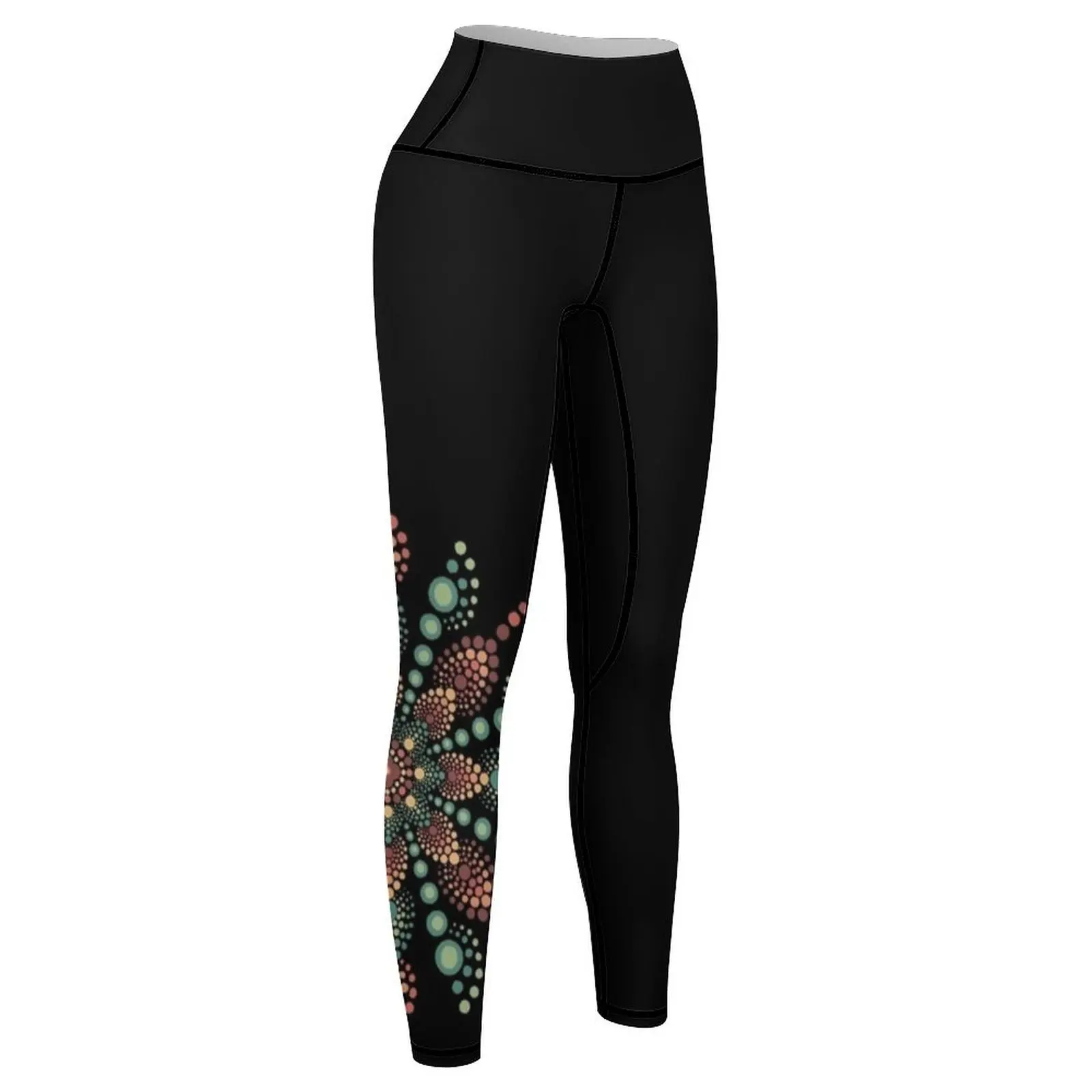 Fall Mandala Leggings Women's tights Tight fitting woman Women's high waist gym's sportswear Womens Leggings