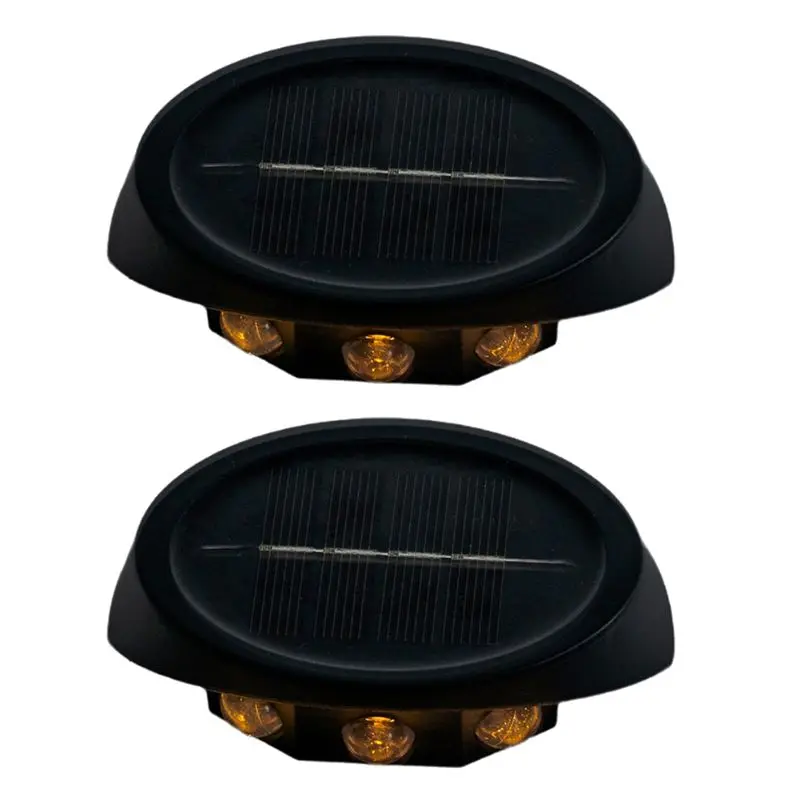 

ABWR-Солнечные уличные светильники для дома и сада, настенные светильники, декоративное освещение для лестничных перил