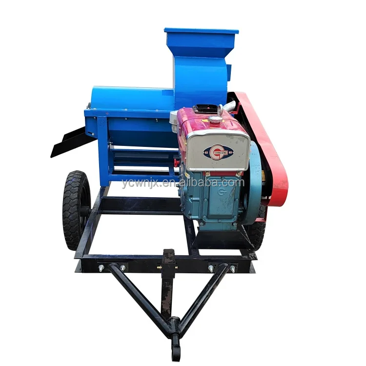 

Молотарка кукурузы высокой производительности с двигателем Кукурузные шелушители Кукурузный шелушитель с шинами