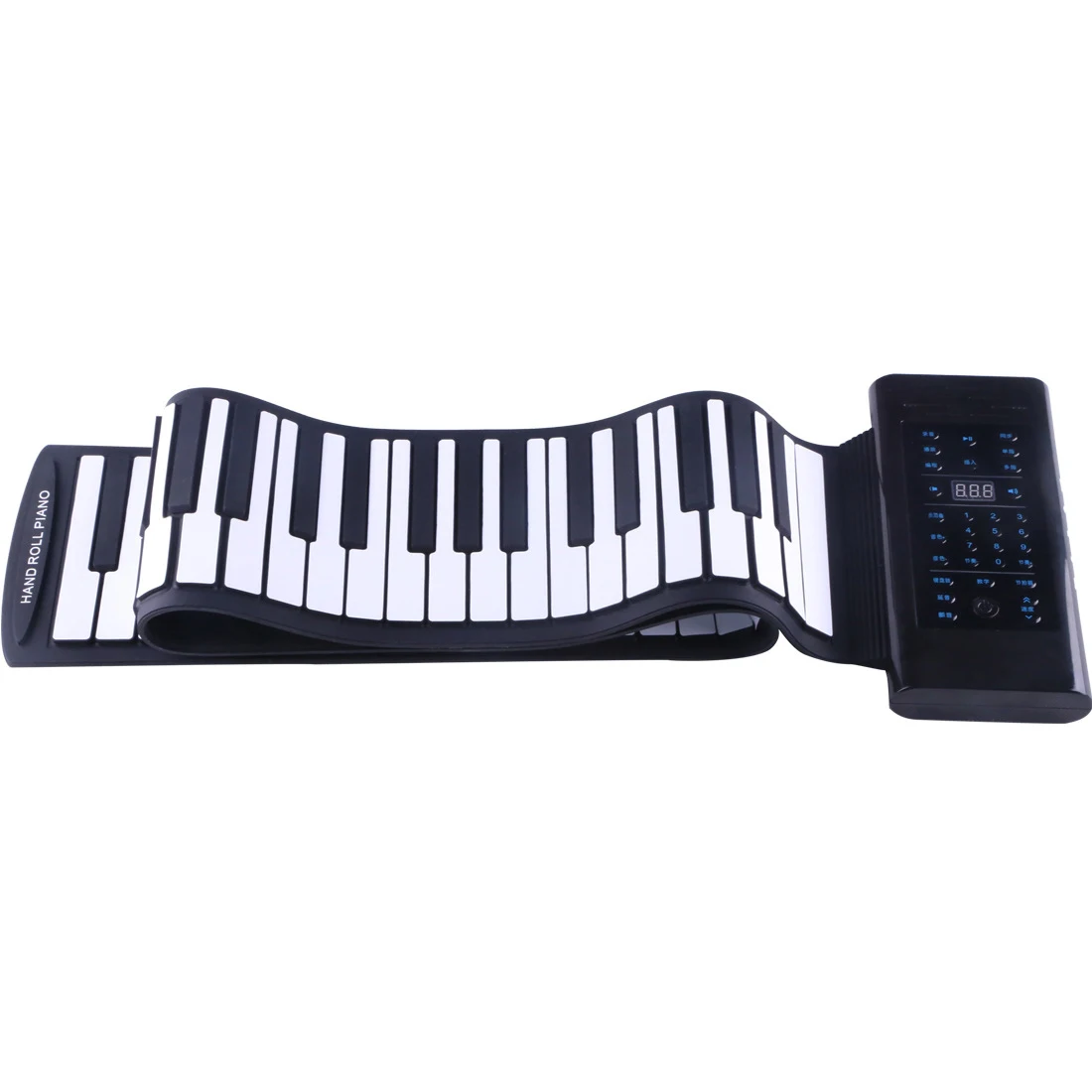 

2025 Thickened Hand-rolled Piano With Microphone Built-in Lithium Battery New 88-key Portable Piano Electronic Keyboard