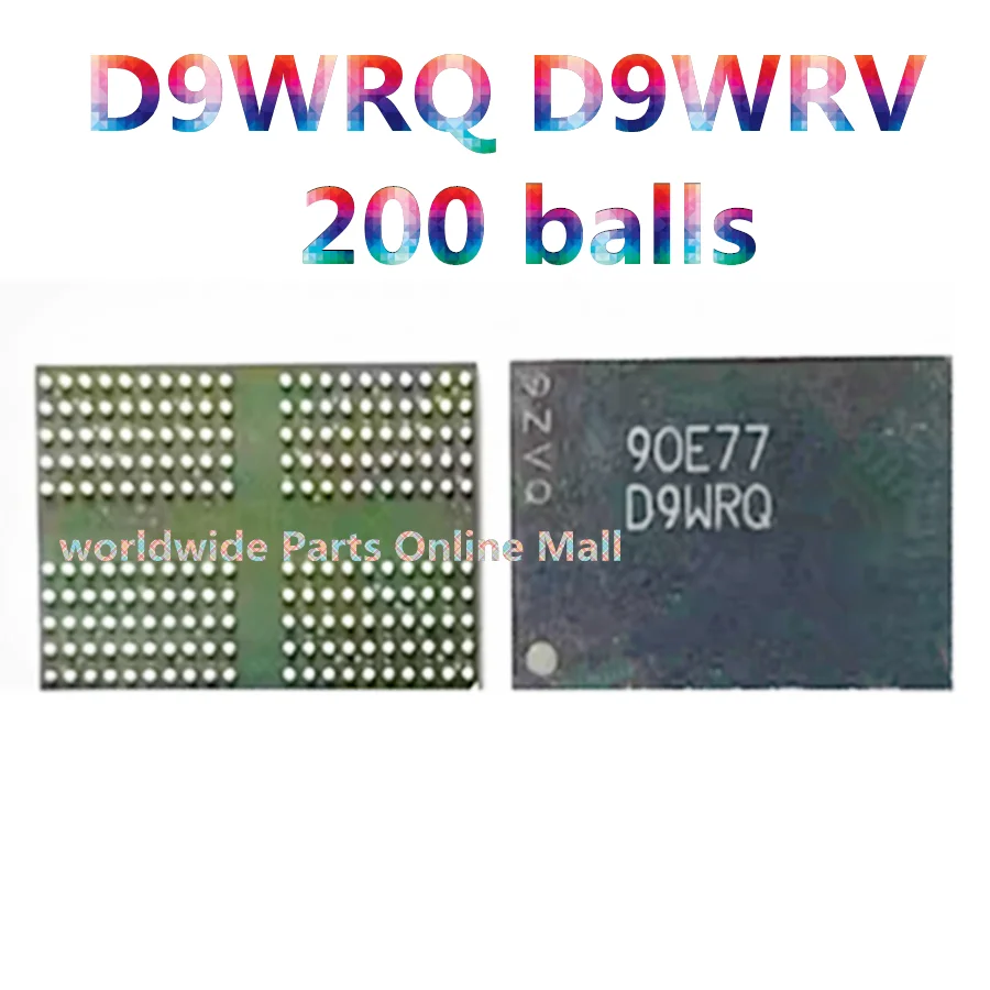 1pcs-5pcs D9WRQ MT53E768M32D4DT-053 WT:E D9WRV 200 ball 3G LPDDR4 3733Mbps second-hand ball implant ic