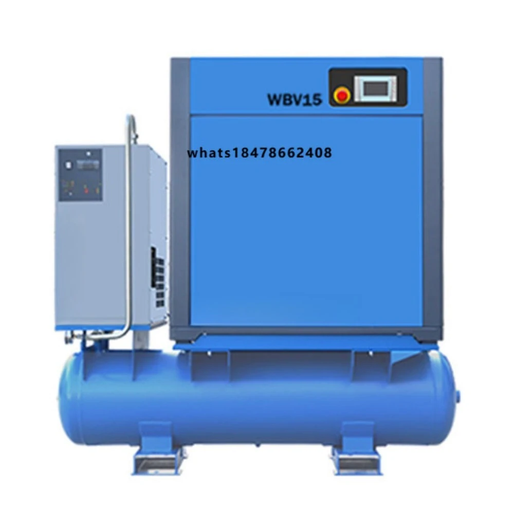 200l 300l 500l Industrial Screw Type Air Compressor 7.5kw 15kw Air Compressor Silent Screw Compressor
