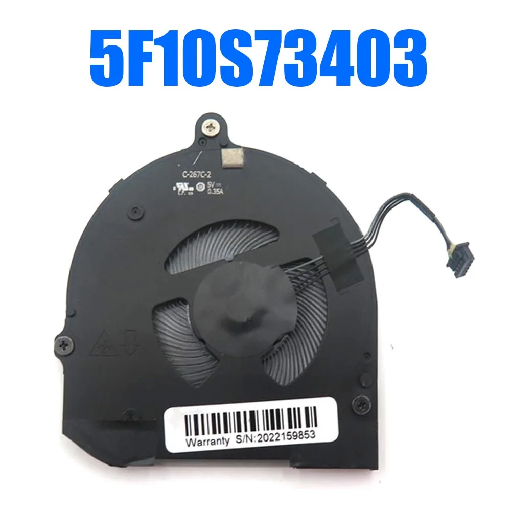 For Lenovo For ThinkPad L14 20U1 20U2 / L14 Gen 2 20X1 20X2 5F10S73403 C-267C-2 DC5V For Toshiba Manufacturers Laptop CPU Fan