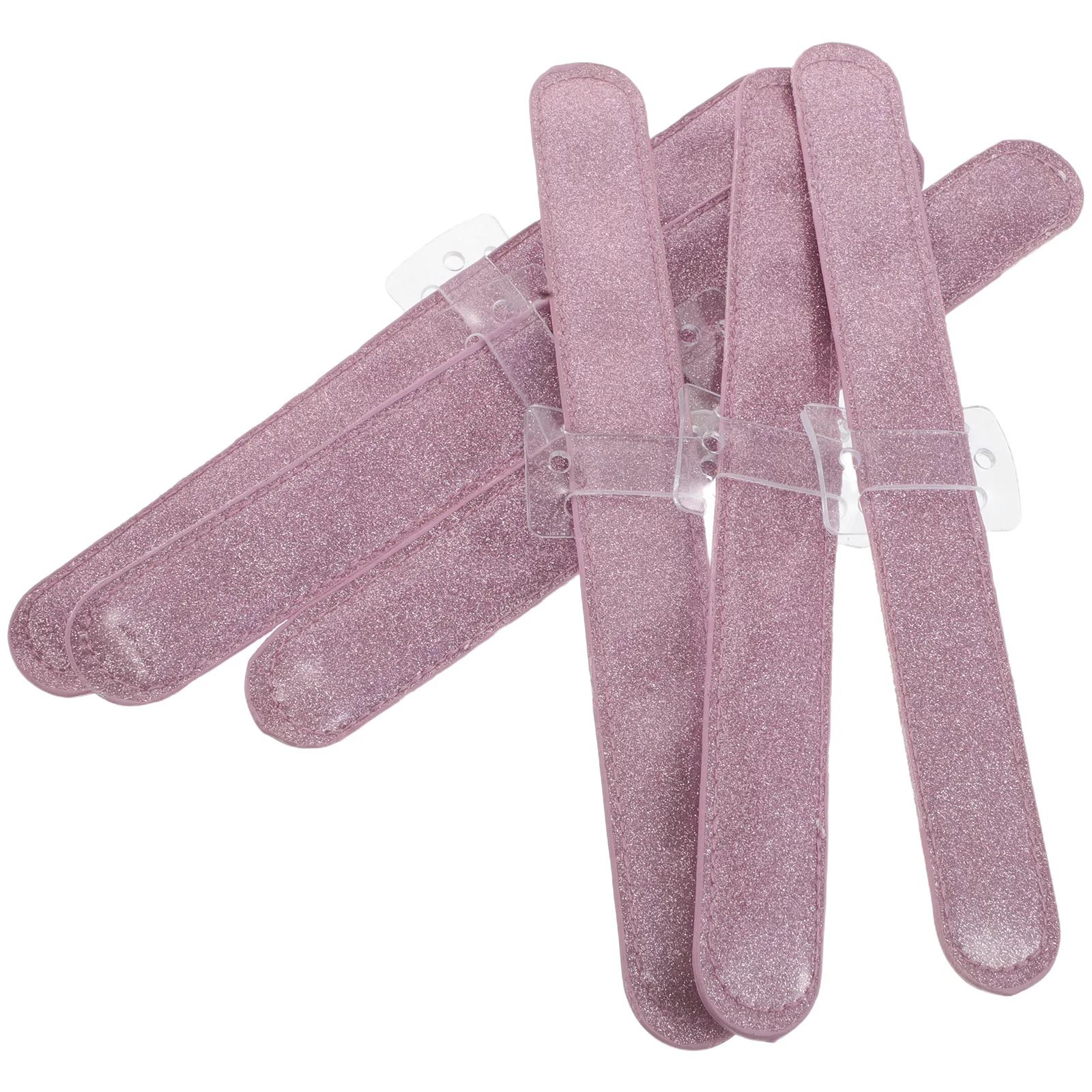 

6Pcs Wedding Bridesmaid Bracelet Sets Floral Slap-on Wristlet Band Comfortable All-Day Wear for Ceremony Bridal Party Favor