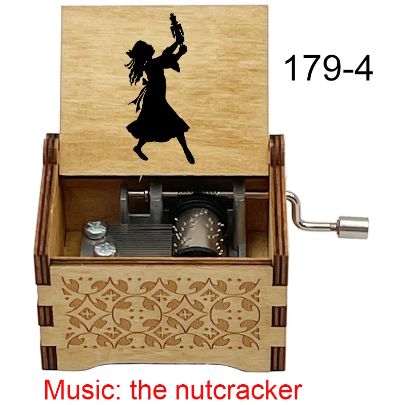 The Nutcracker Tchaikovsky music hand Music Box ballet boys girls Toys New year Christmas gift