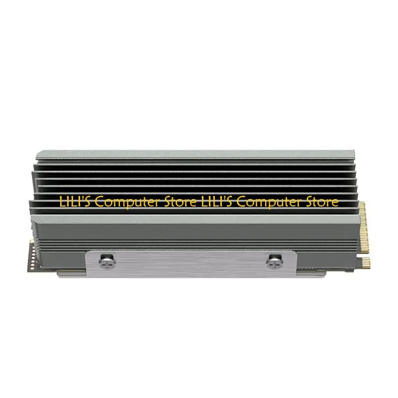 

A52B Double Sided M.2 NVME SSD Coolers Aluminum Heatsink Thermals Conductive Pad Universally fit