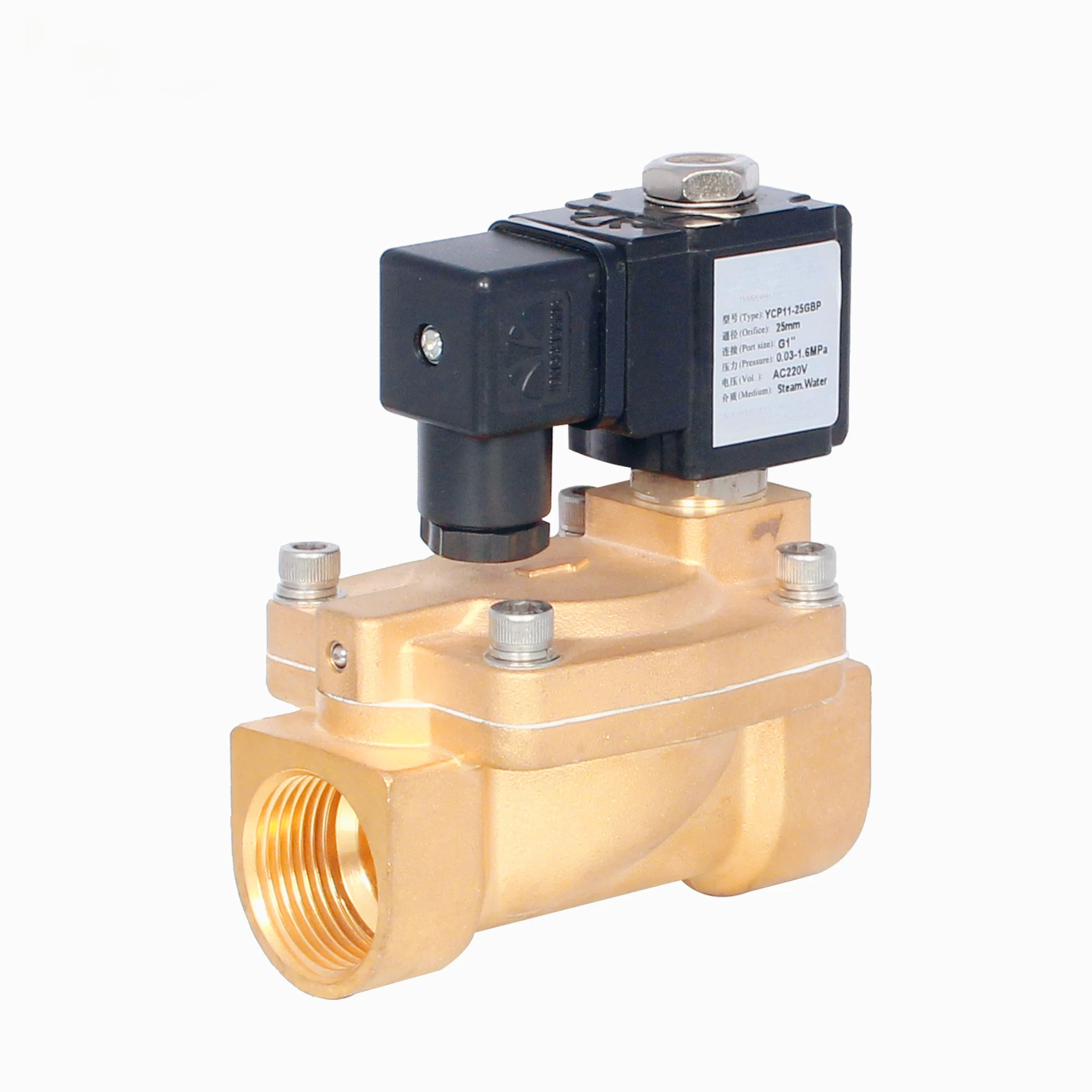 YCP11 Steam Special Electromagnetic Valve Pilot Diaphragm Steam Generator Equipment