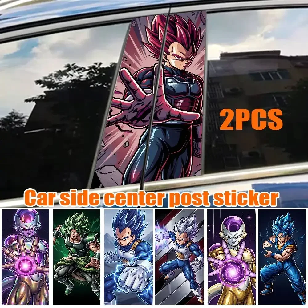 

DRAGON BALL GOKU Car Sticker Auto B-pillar Center Column Decor Cover Scratches Waterproof Sunscreen Vinyl Decals Accessories