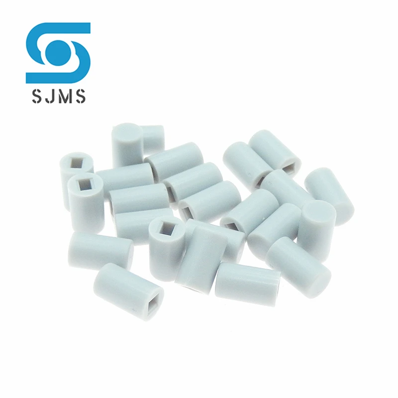 20Pcs A04 Switch Caps Tactile Push Button Switch Cap 10*6mm Applies to 5.8*5.8 7*7 8*8 8.5*8.5 Self-Locking Switch Button Cap