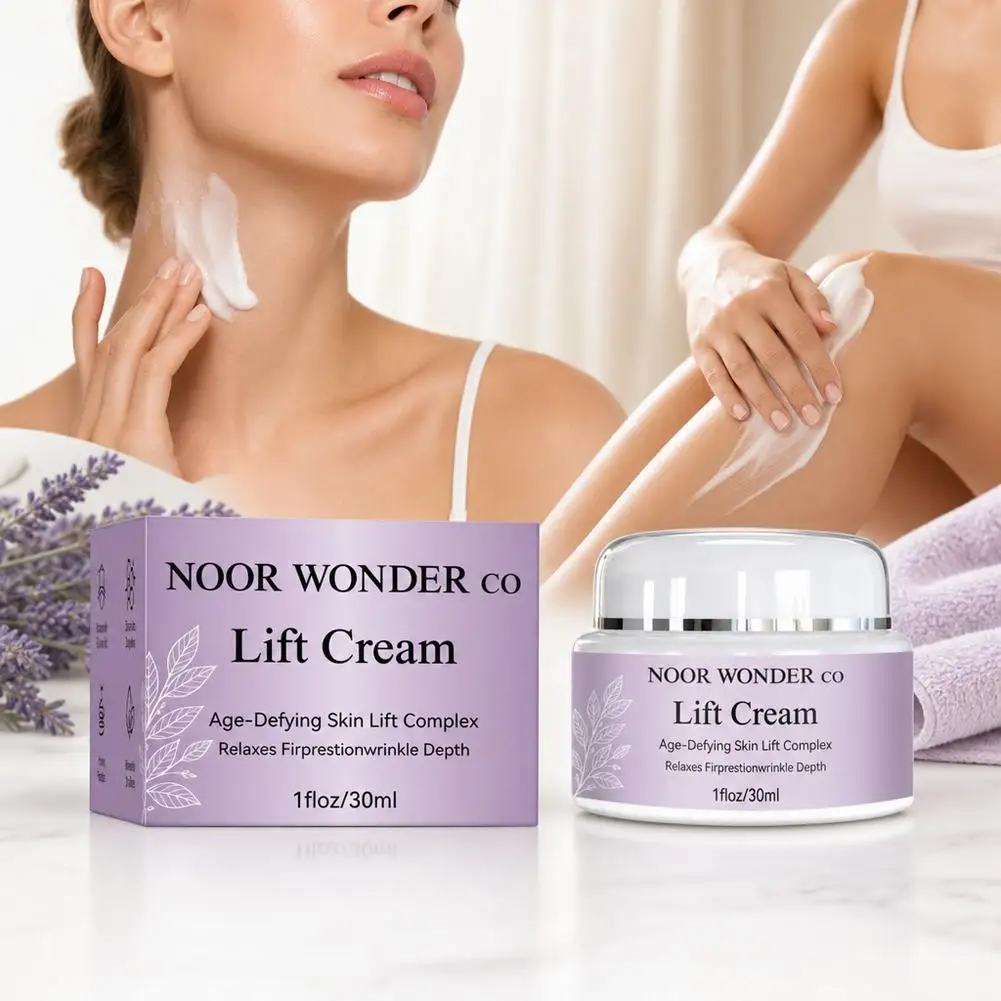30ml Age-Defying Skin Lift Complex Cream Noor Wonder Co Lift Cream For Mature Women Relax Frown Lines Wrinkle Depth Moisturizer