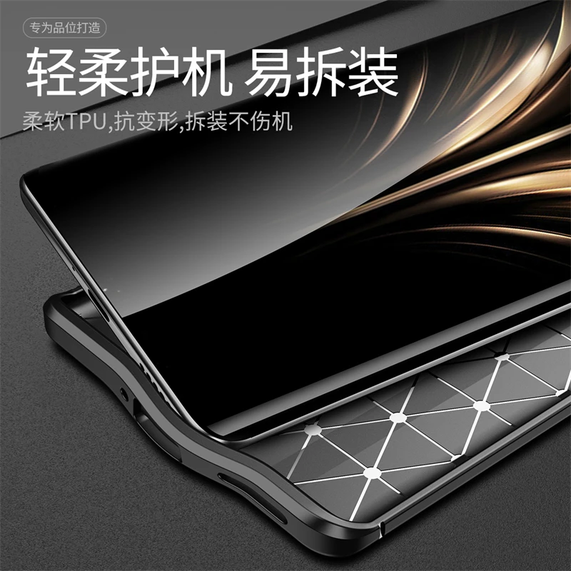 حافظة لهاتف Honor Magic4 Ultimate Magic 5 Lite حافظة جلدية مطاطية من السيليكون حافظة لهاتف Magic4 Pro 5 Lite غطاء نهائي