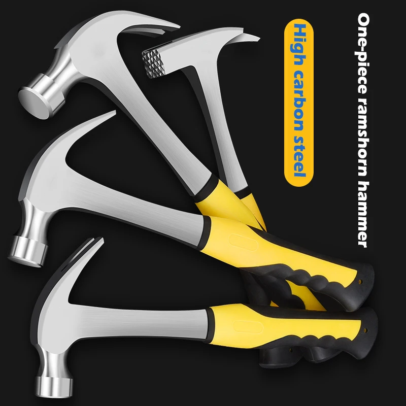 

Claw Hammer 2P 3P Heavy Duty Octagonal Hammer Nail Lifting Crushing Hammer Professional Construction Multifunctional Hand Tools