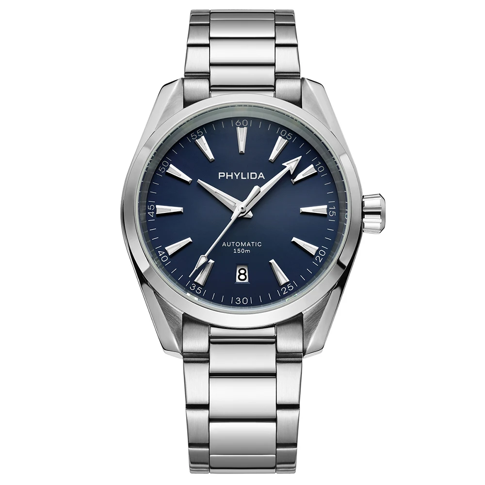 PHYLIDA New Aqua 150m Automatic Watch Sapphire Crystal NH35A