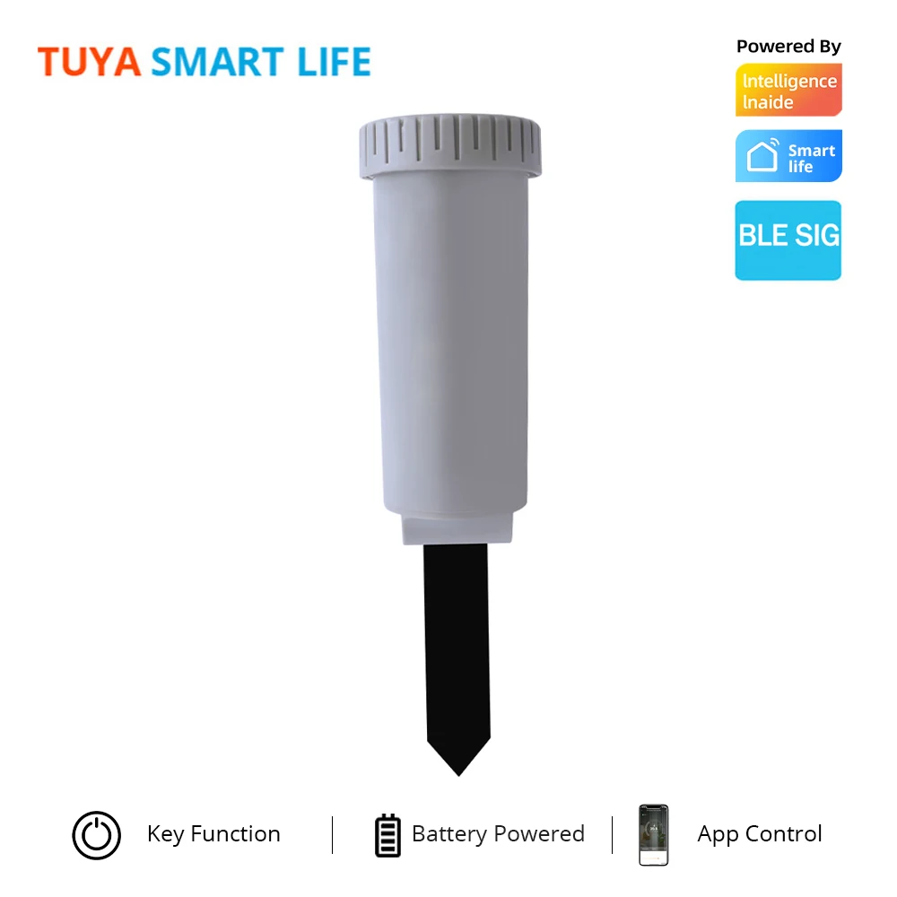 Tuya Smart BLE Zigbee Garden Temperature Humidity Sensor Controller Garden Soil Tester Phone APP Remote Control