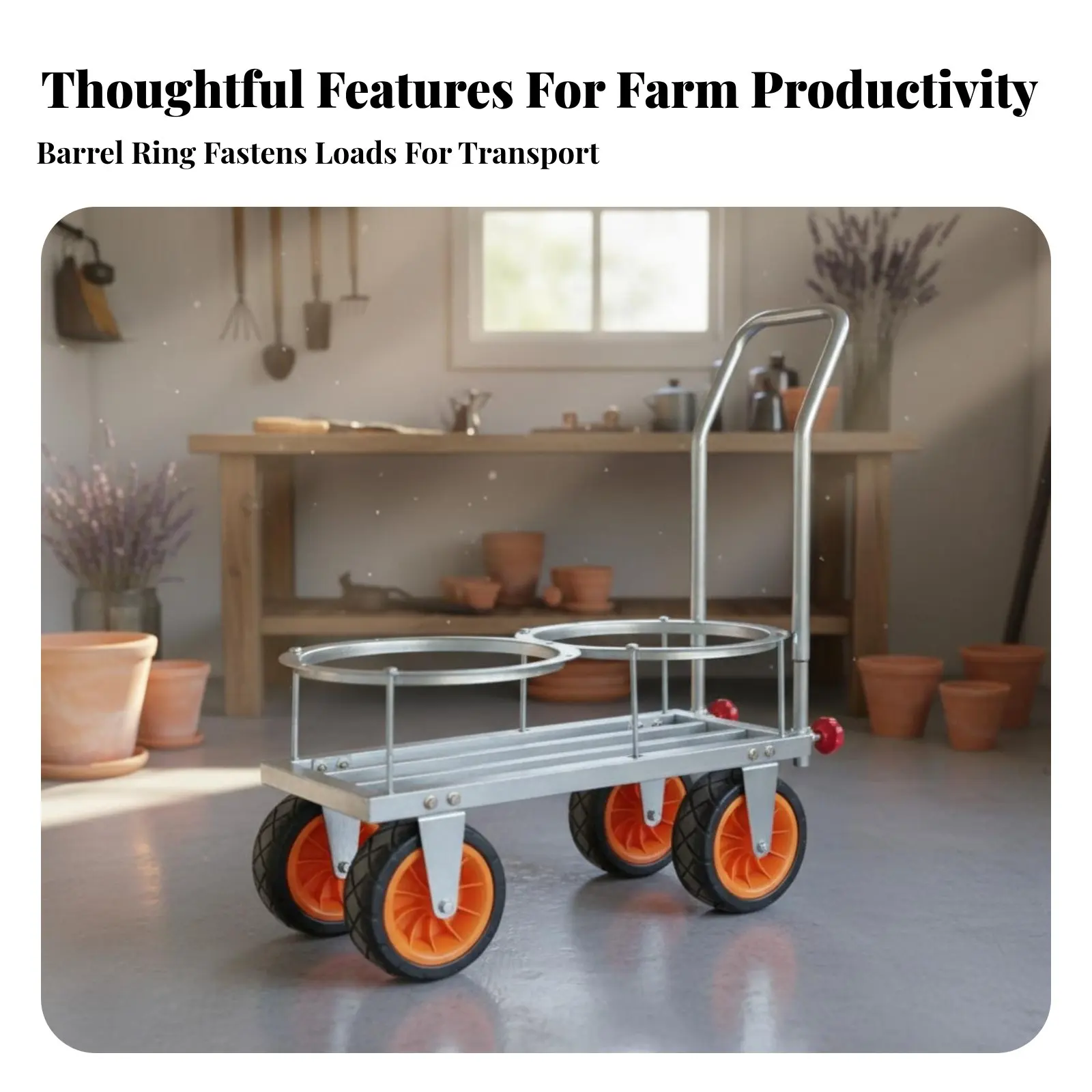 

Двухколесная универсальная тележка для перевозки грузов, прочная конструкция для домовладельцев, курьеров, использования на участке.