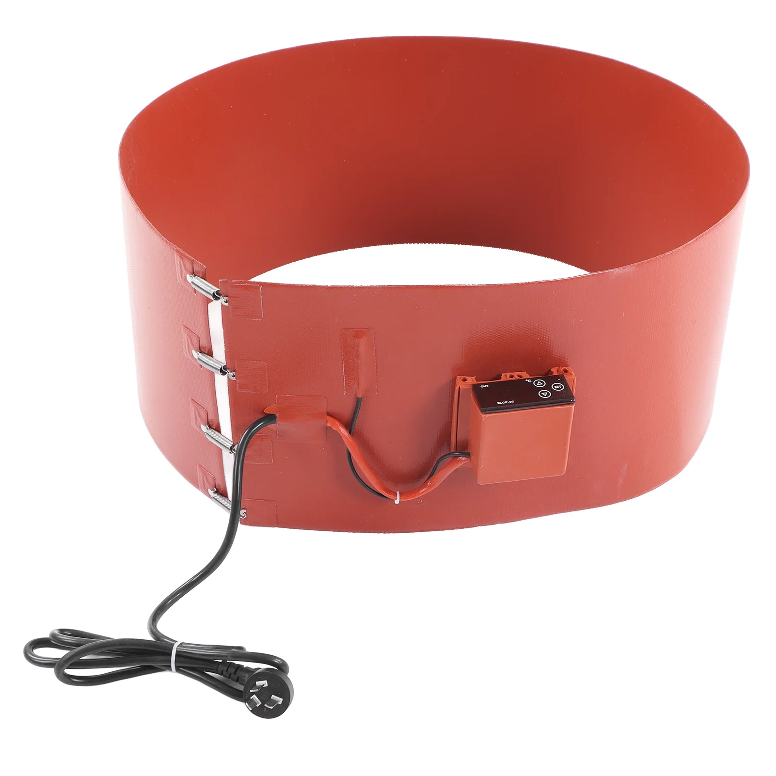 Oil Drum Heater Silicone Spring Thermostatic Barrel Band Heat Pad for Factory Industrial 2000W 200L Barrel Band Heat Pad