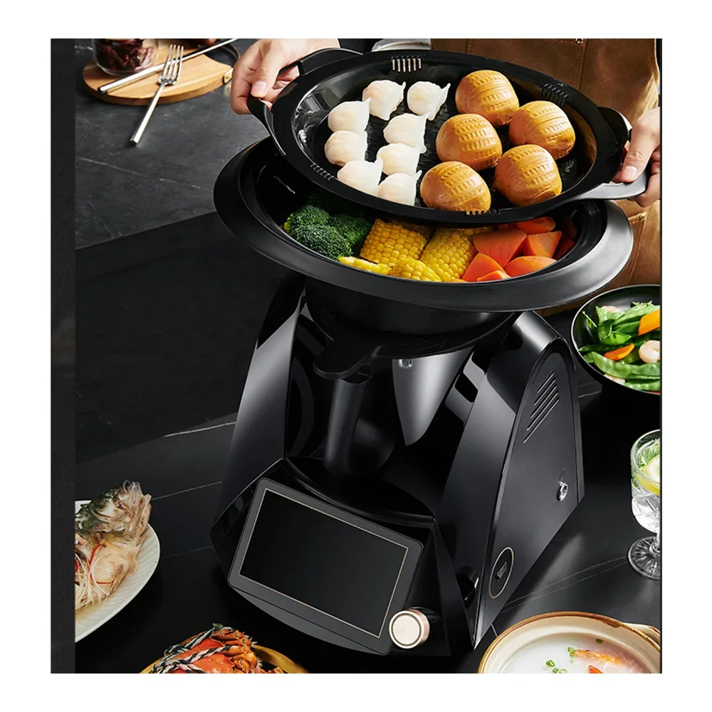 Robot de cocina multifuncional, picadora, procesadores de alimentos inteligentes, termomixer, China, a la venta, con picadora de carne y Wifi