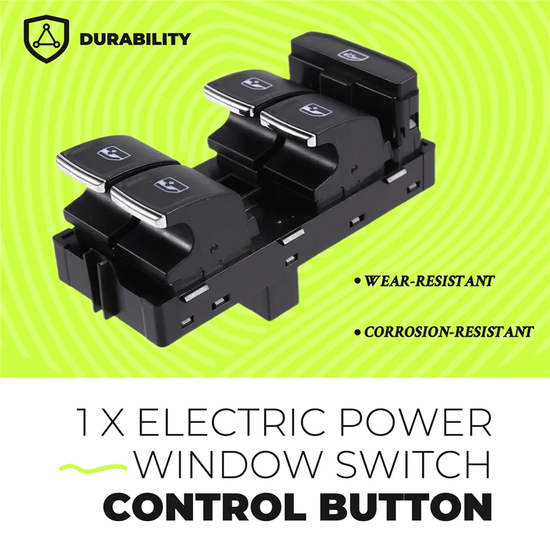 

Кнопка управления стеклоподъемником, электрическая передняя левая 5ED959857A для SKODA OCTAVIA 2013-2017