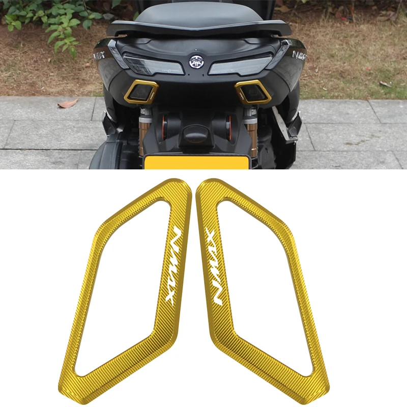 Motorcycle Accessories Front Turn Signal Light Protection Shield Guard Cover For YAMAHA N-MAX NMAX155 NMAX125 2025 2026