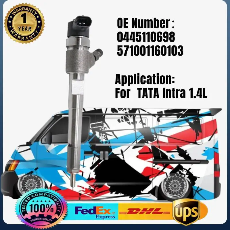 0445110698 571001160103 Common-Rail-Kraftstoffeinspritzdüse für TATA Intra 1.4L